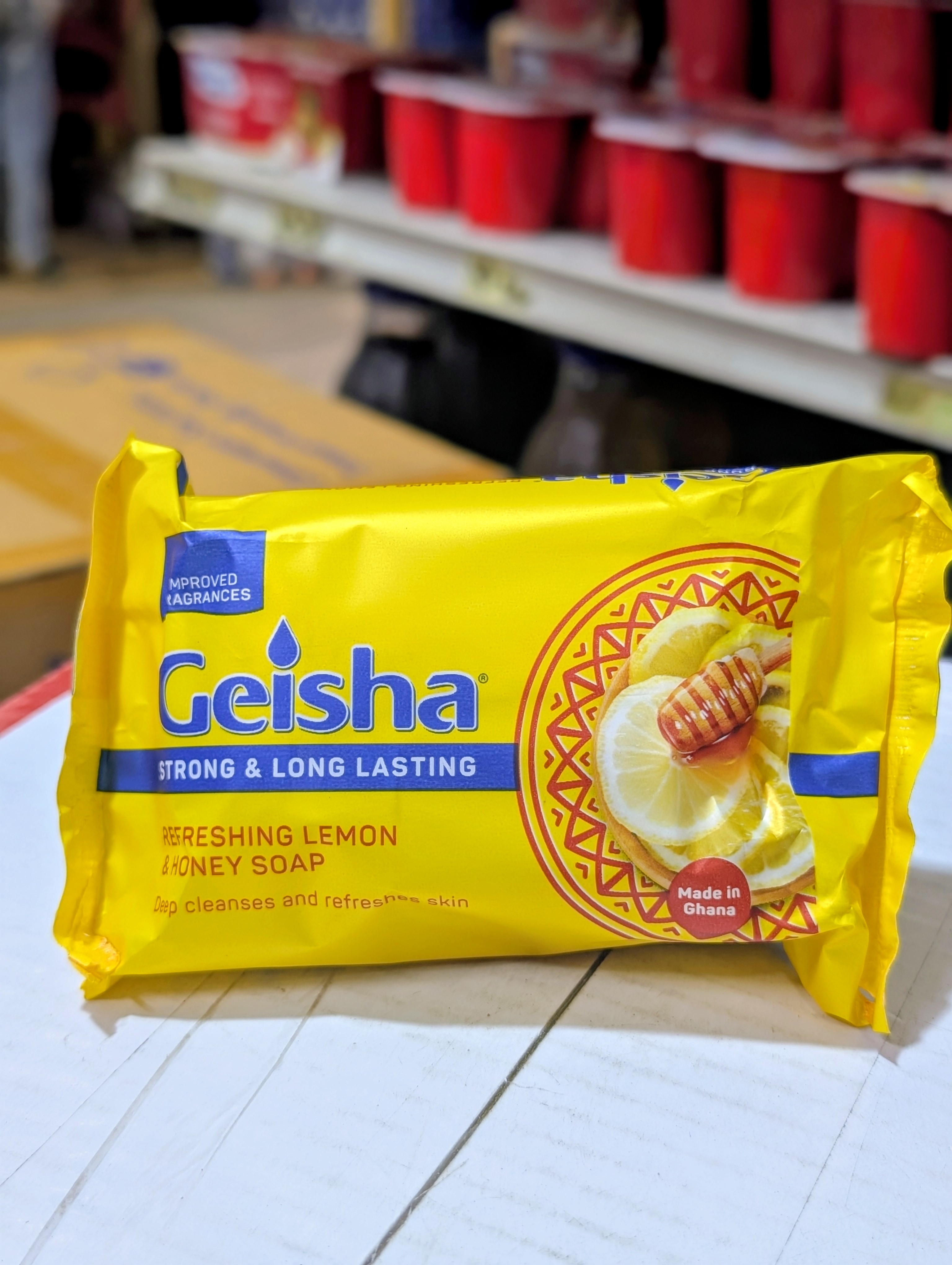 Geisha Refreshing Lemon Honey Soap