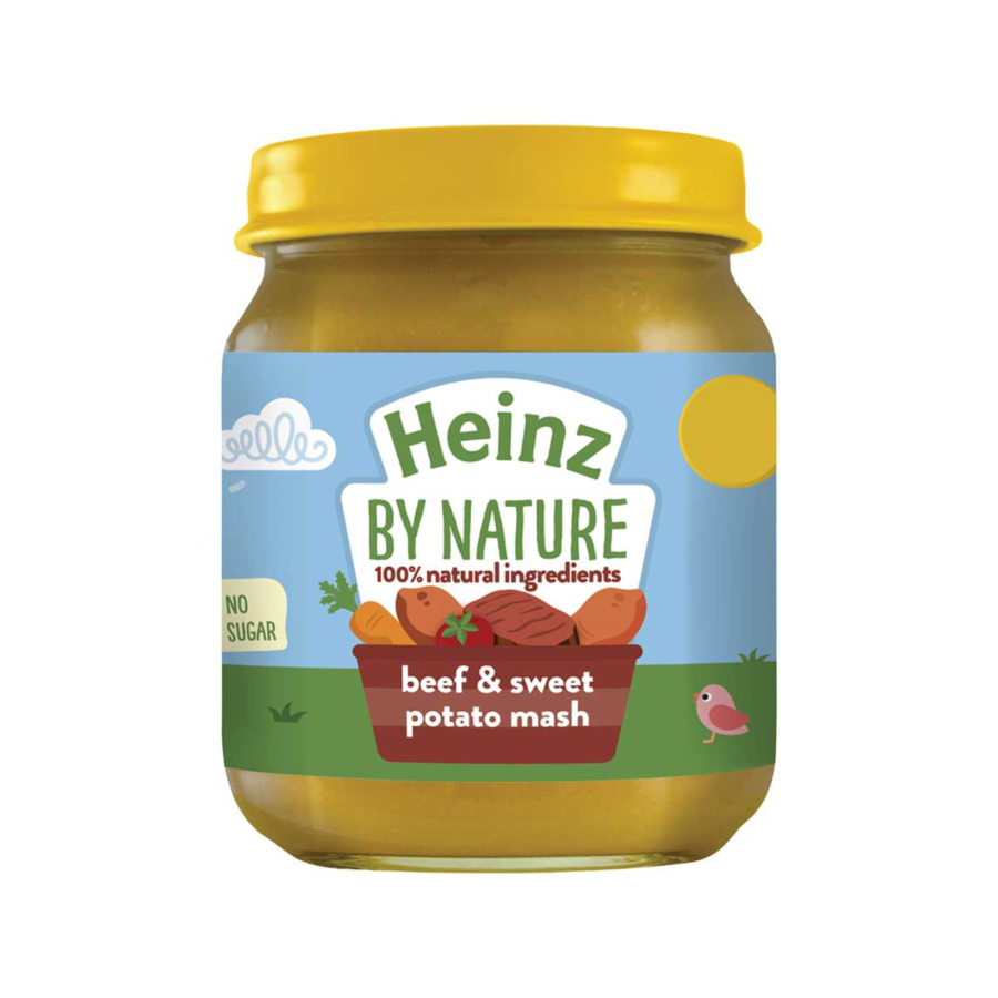 Heinz By Nature Beef & Sweet Potato Mash