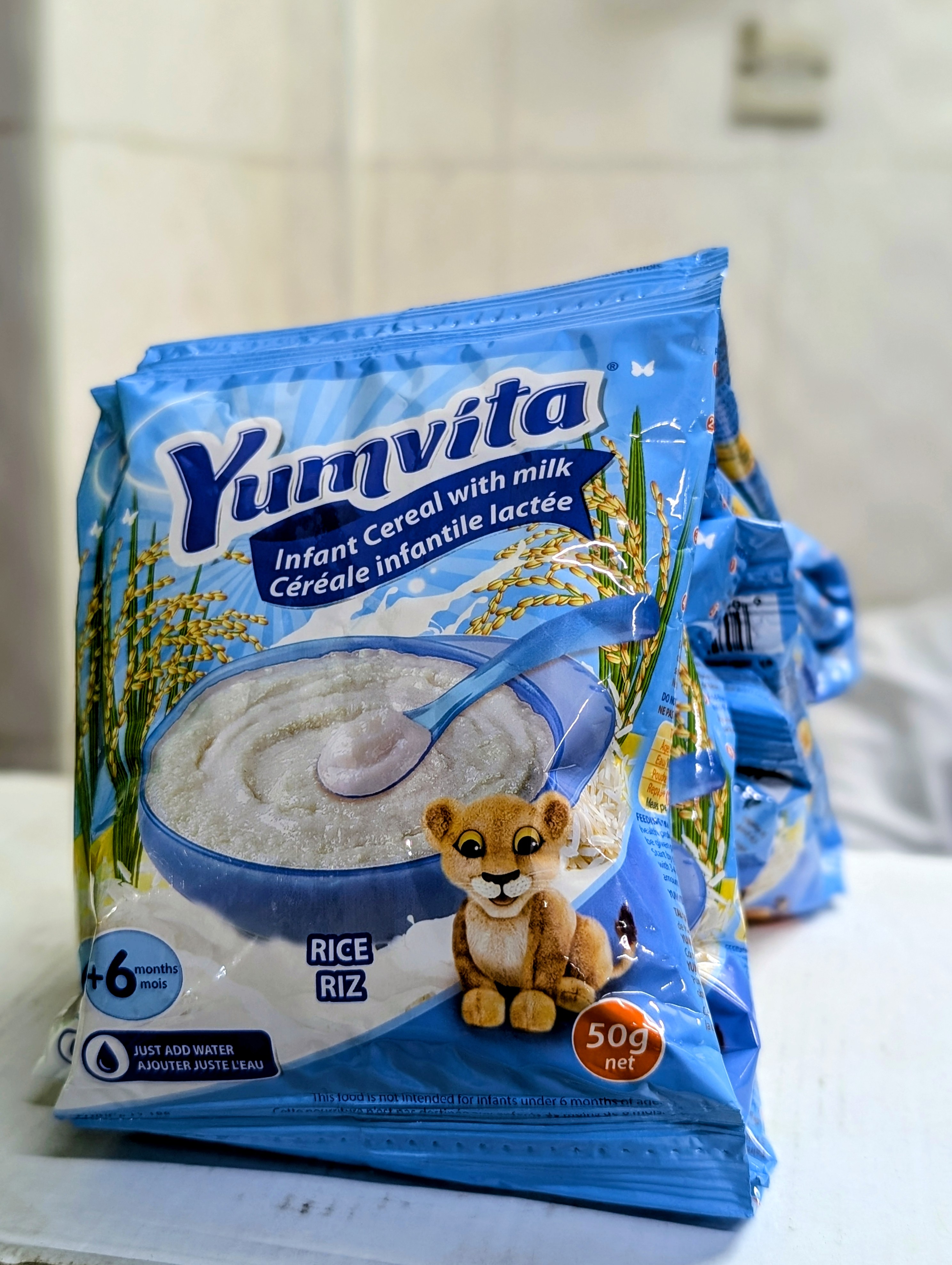 Yumvita Infant Cereal with Milk x 10 sachets