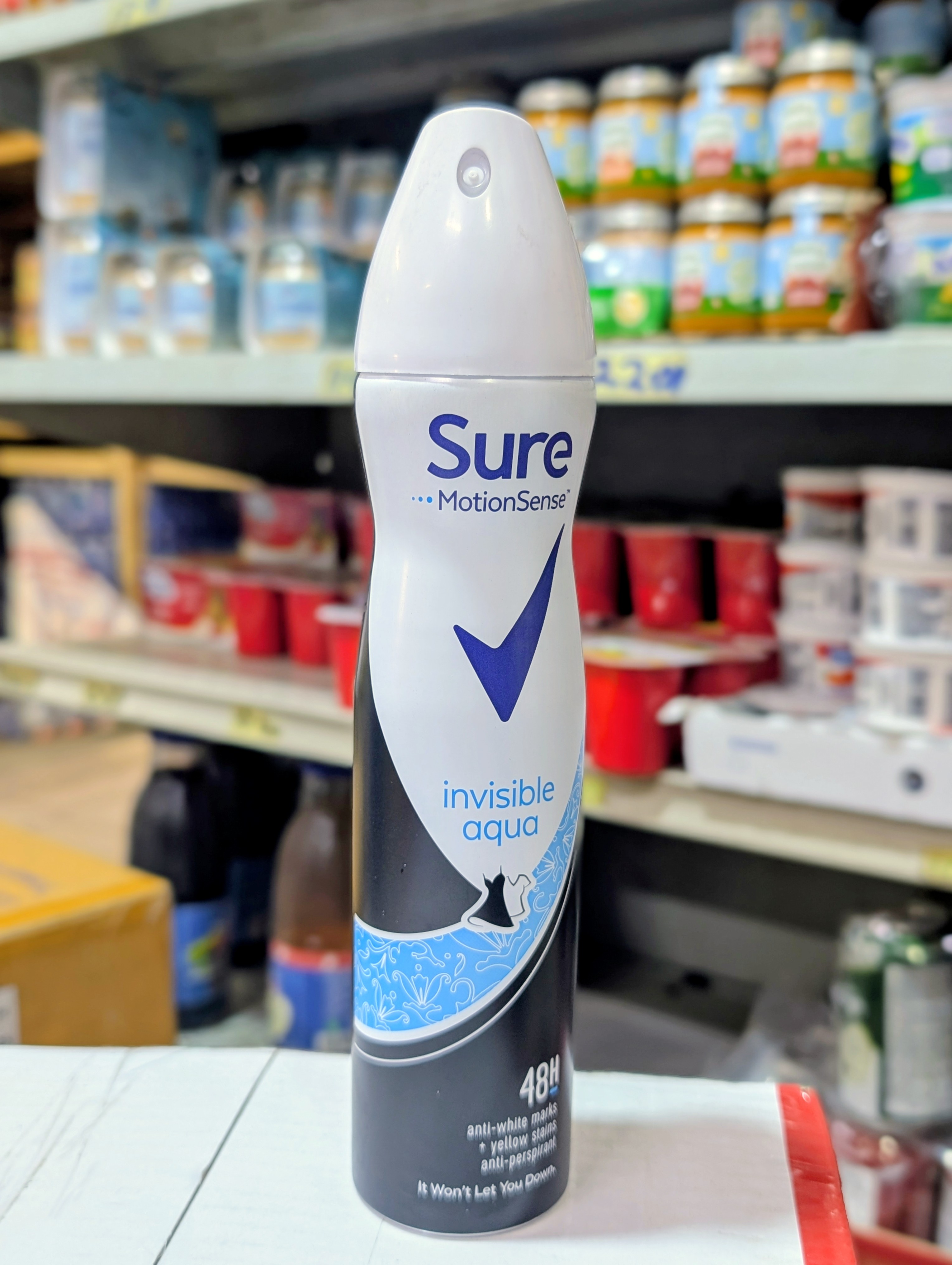 Sure MotionSense Invisible Aqua Deodorant