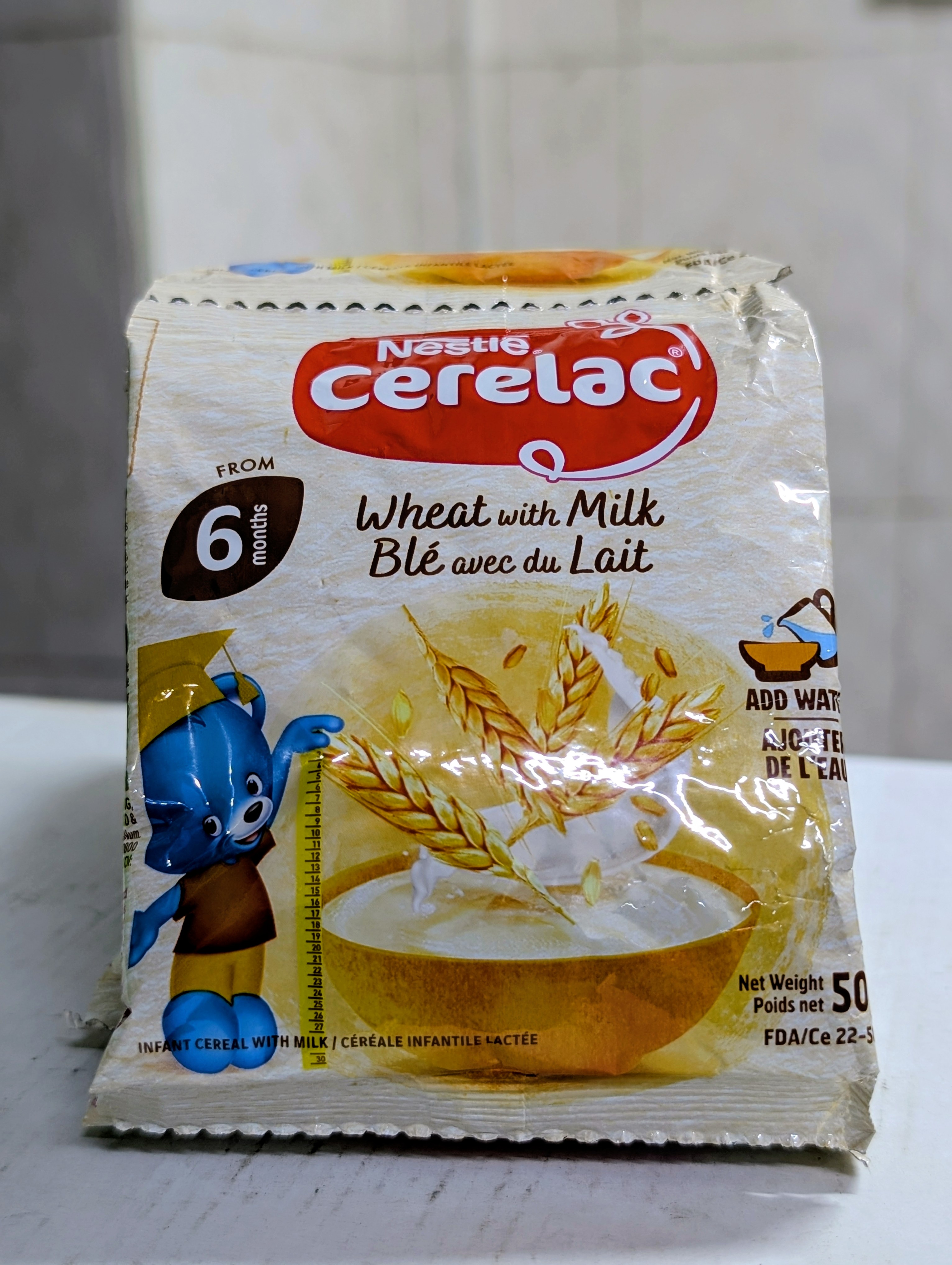 Nestlé Cerelac Wheat with Milk x10 sachets
