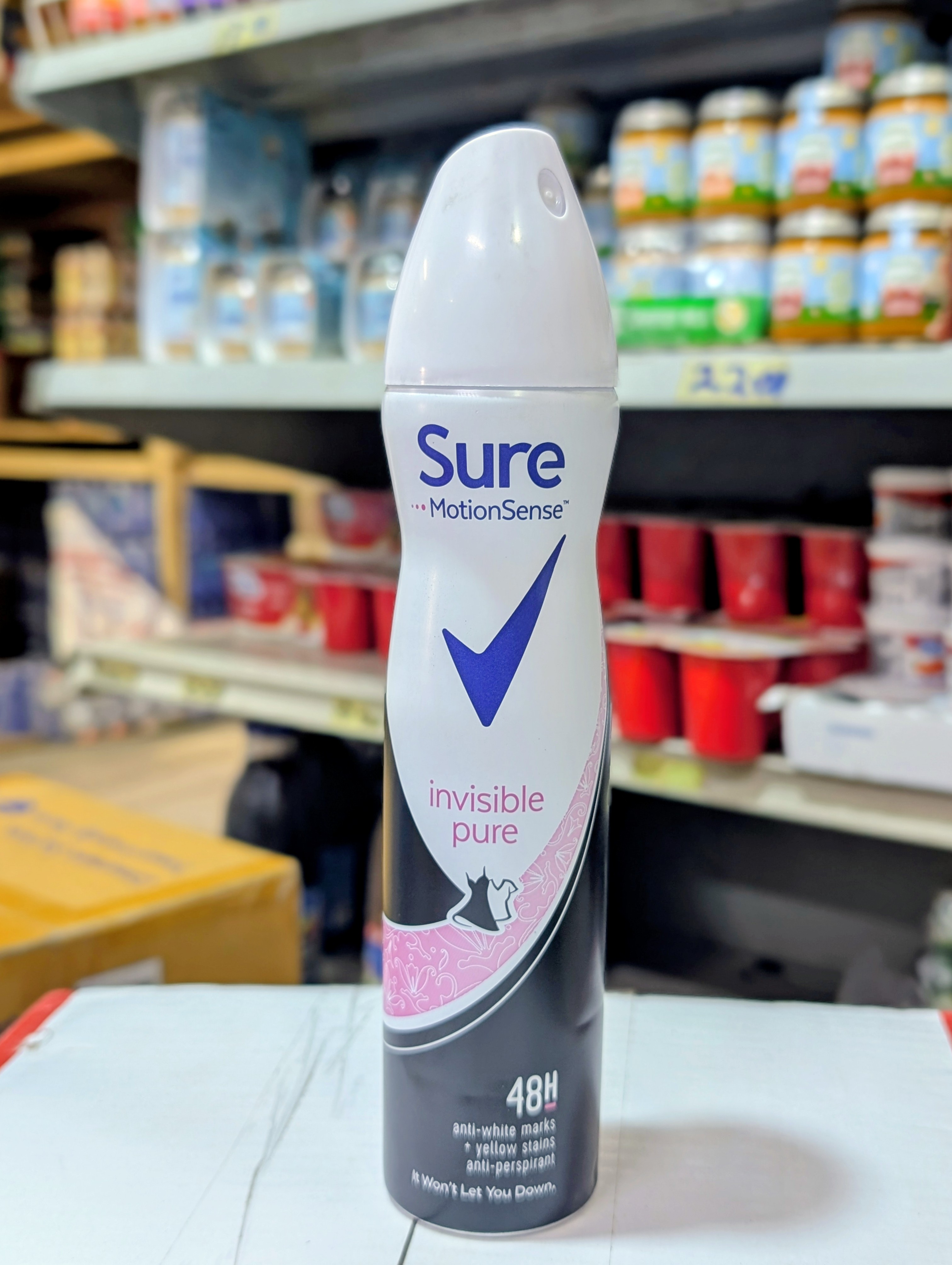 Sure Invisible Pure Antiperspirant Spray