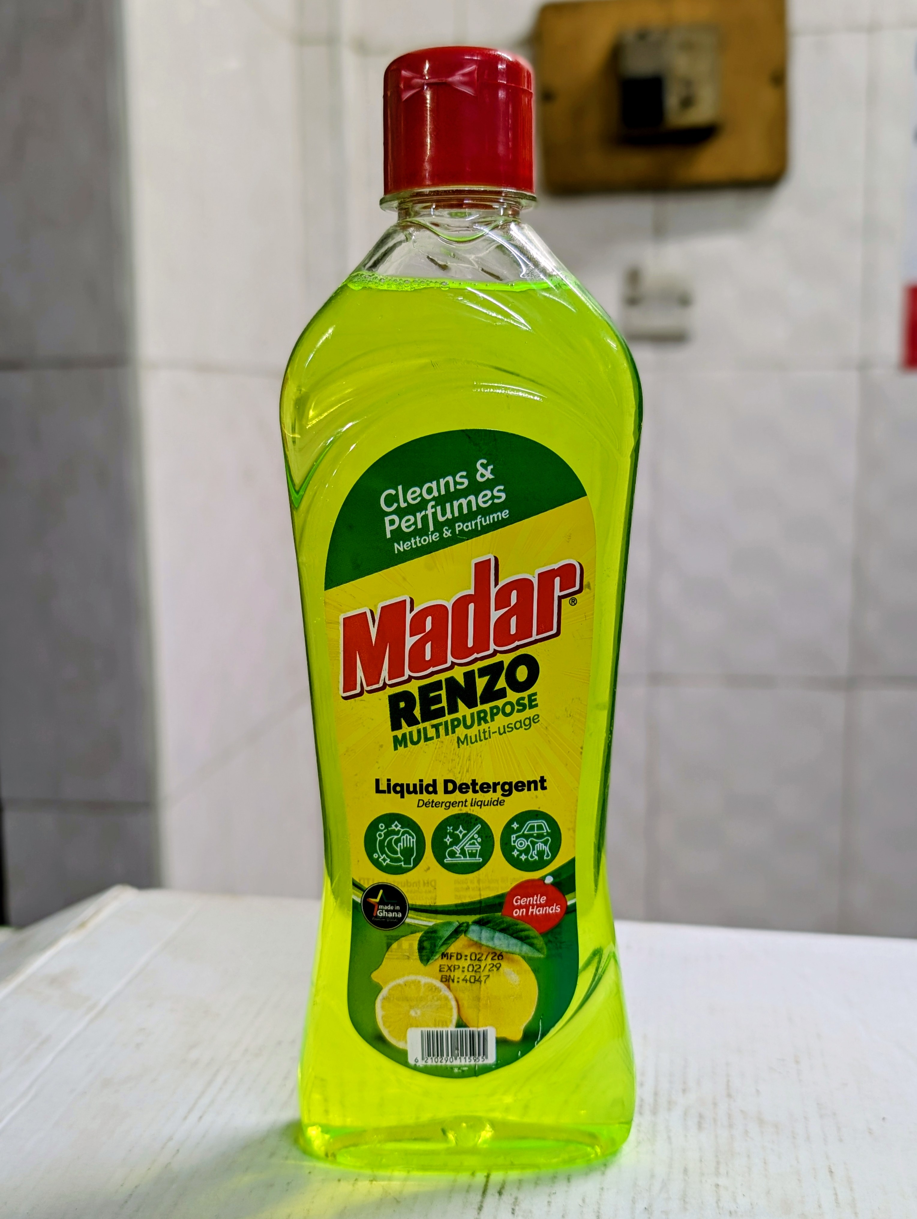 Madar Renzo Multipurpose Liquid Detergent 750ml