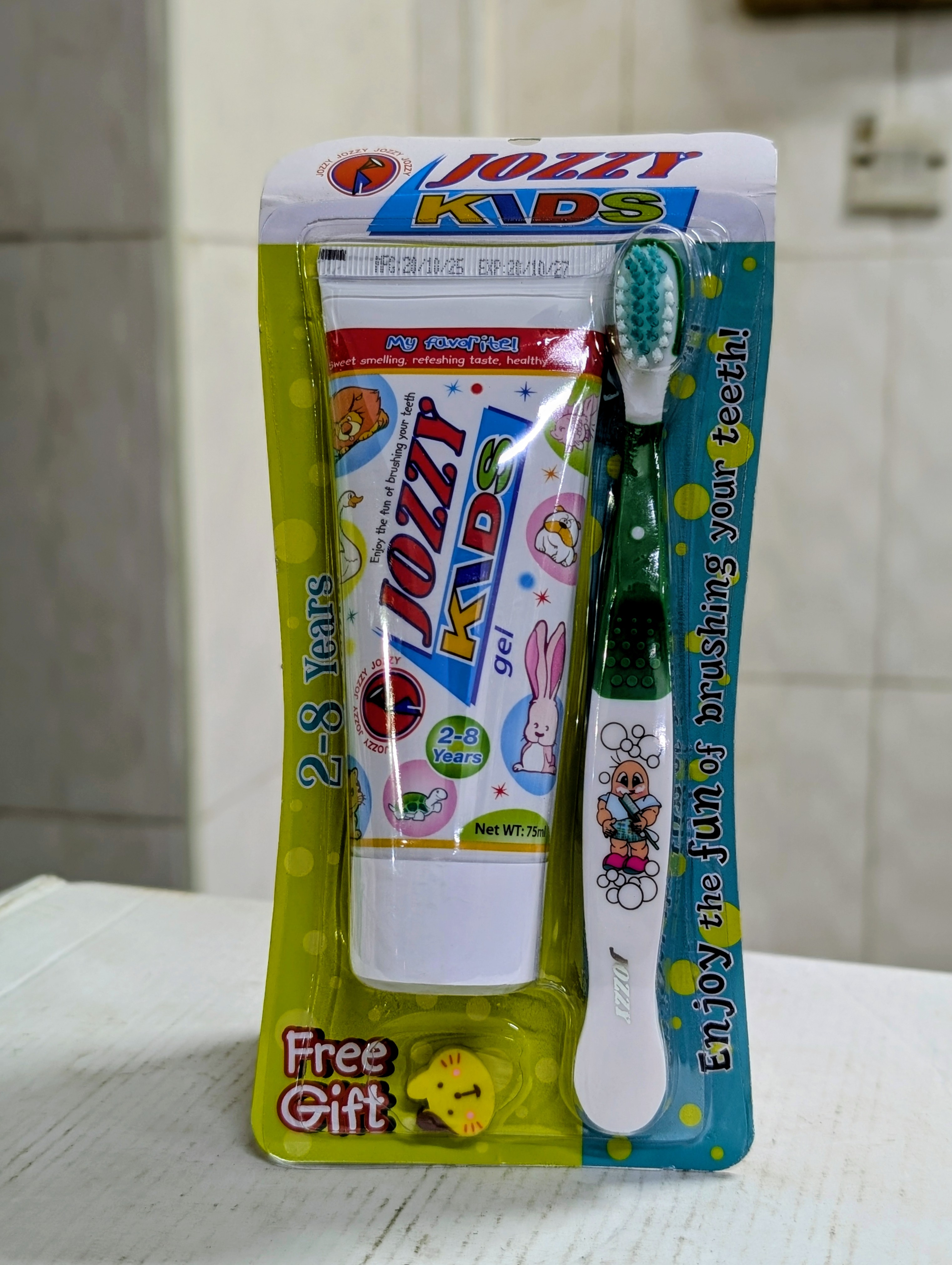 Jozzy Kids Toothpaste & Toothbrush Set