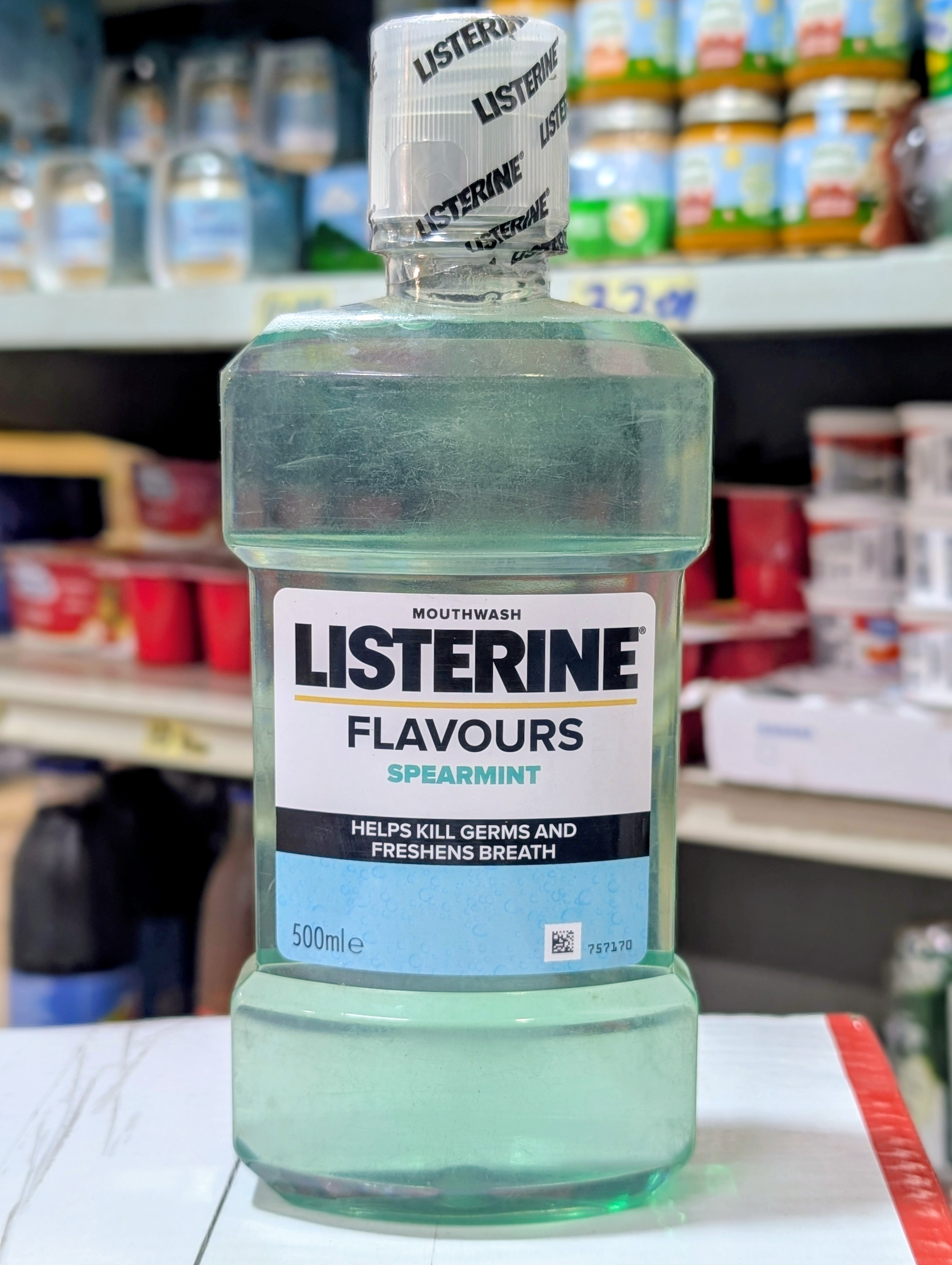 Listerine Mouthwash Spearmint 500ml