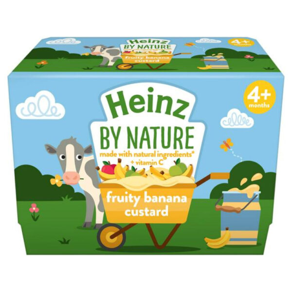 Heinz By Nature Fruity Banana Custard