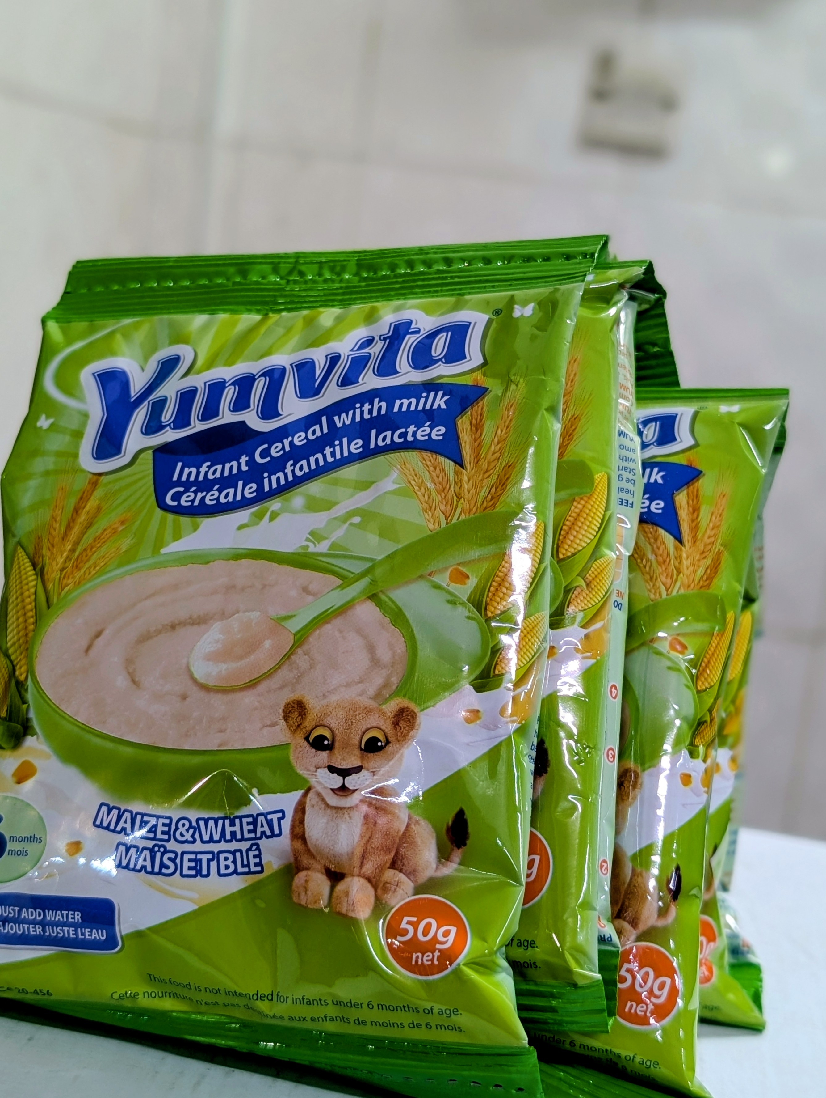 Yumvita Infant Cereal with Milk x 10 sachets