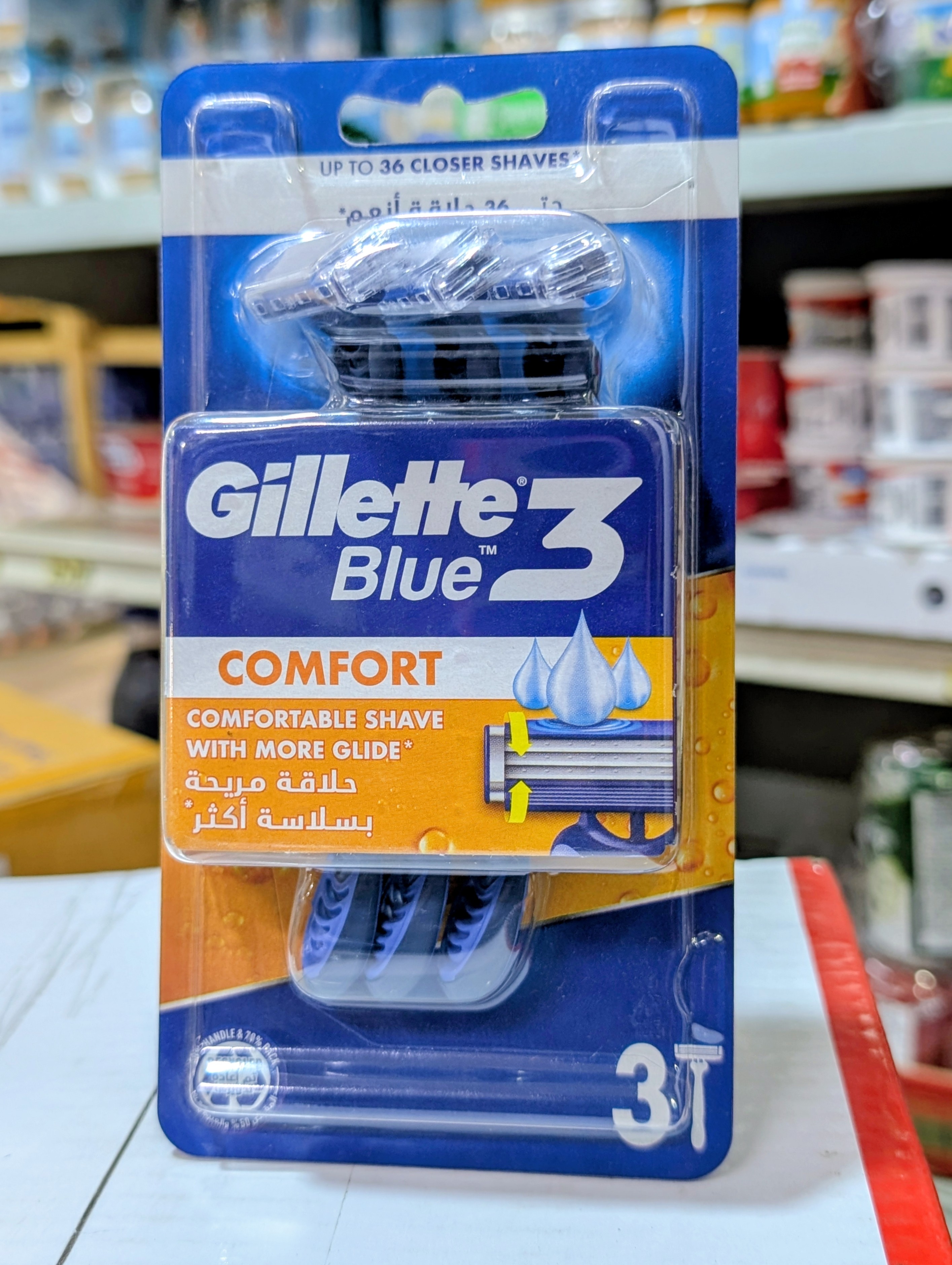 Gillette Blue 3 Comfort Razors
