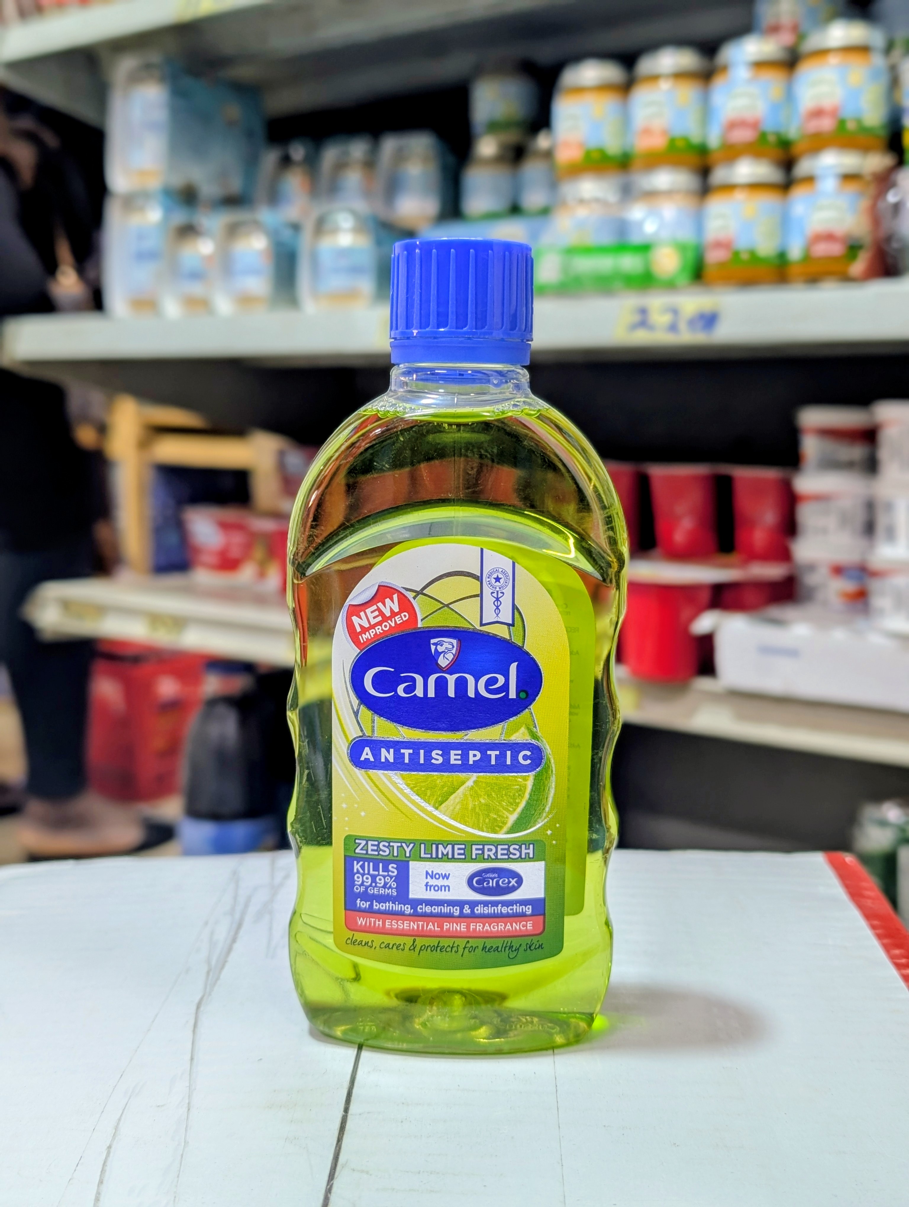 Camel Antiseptic Zesty Lime Fresh 250ml
