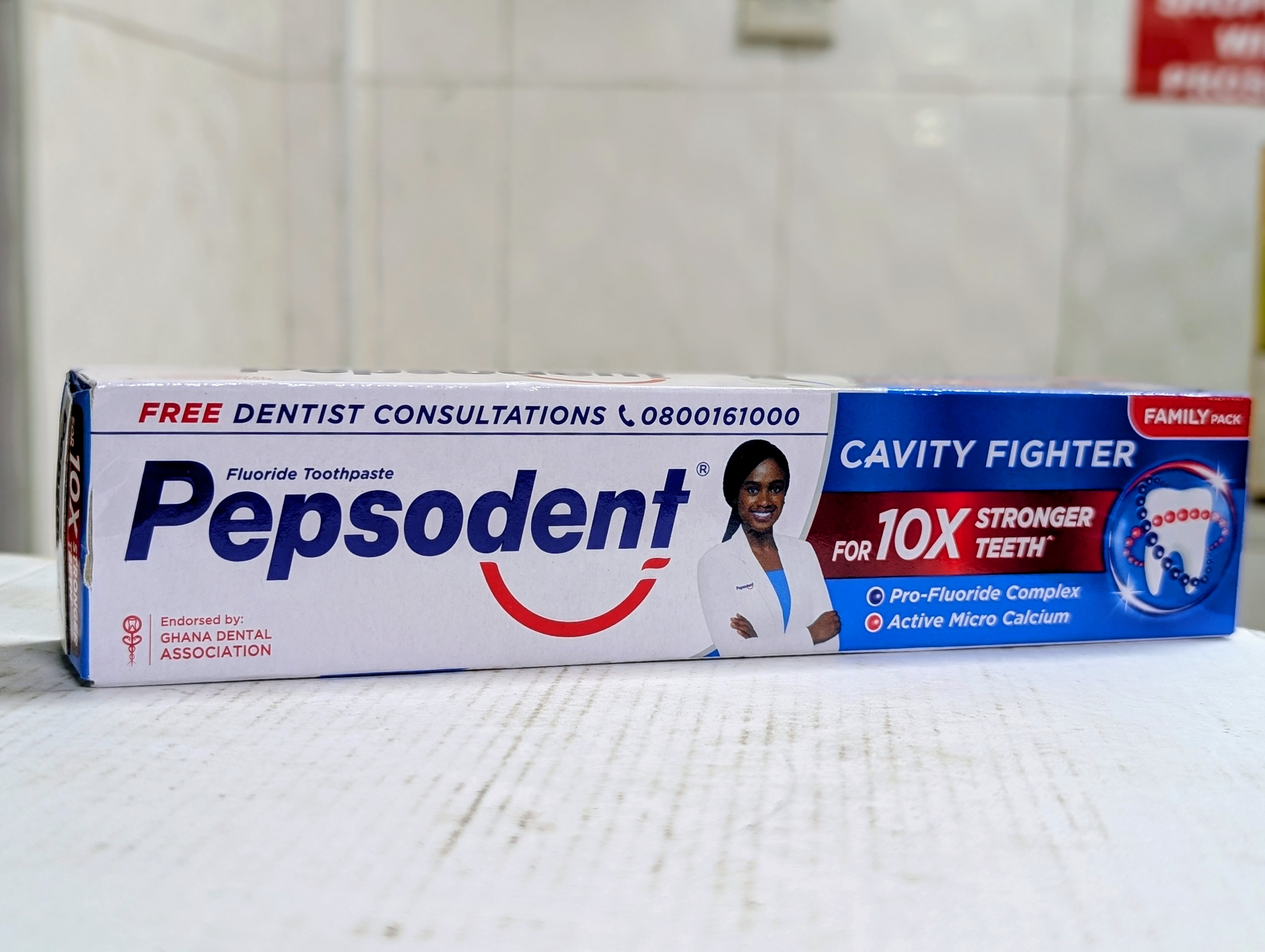 Pepsodent Cavity Fighter Toothpaste