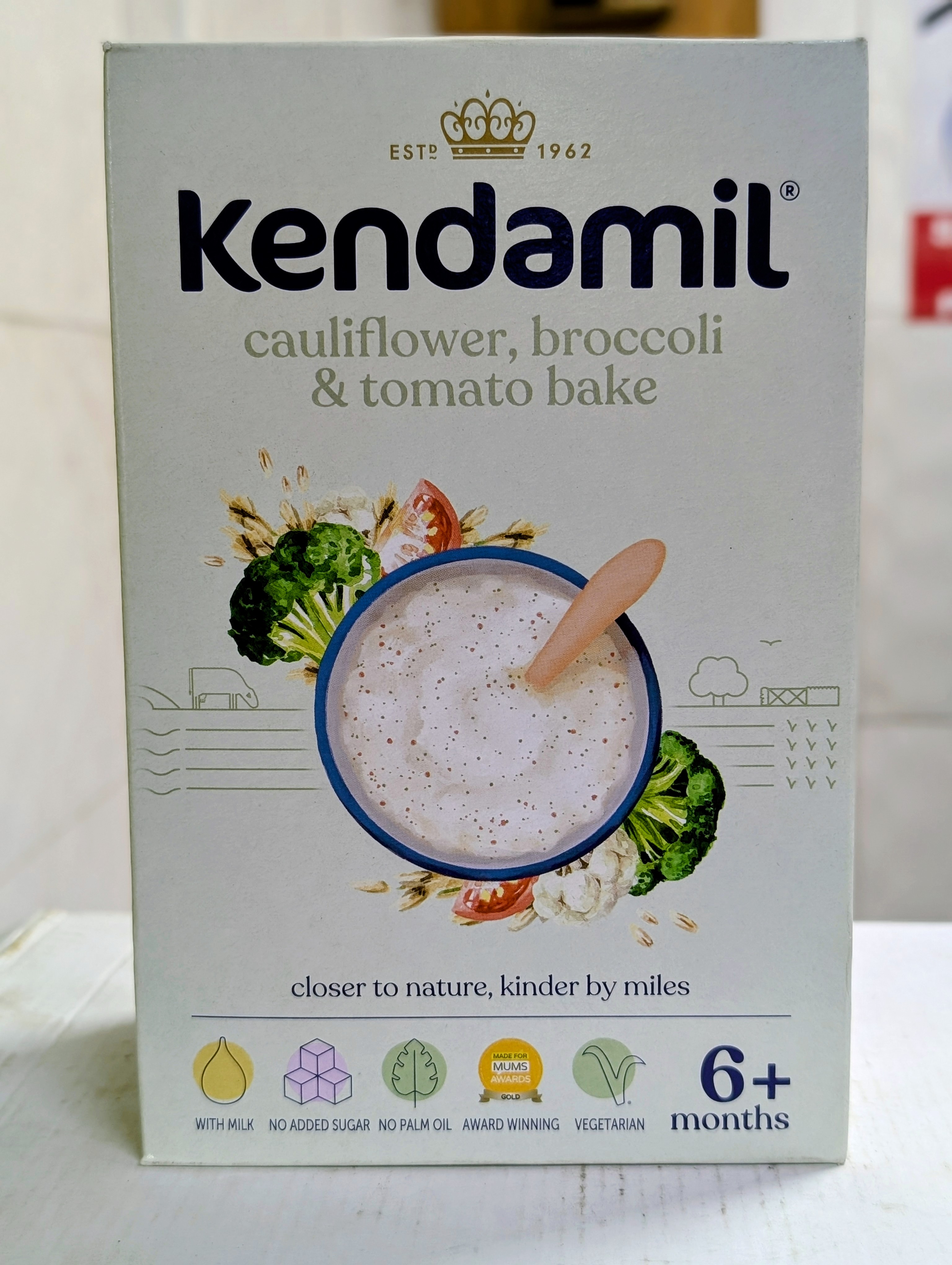Kendamil Cauliflower, Broccoli & Tomato Bake