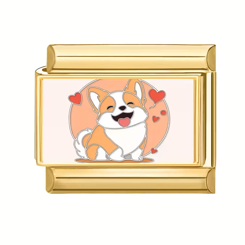 Charm Corgi Doré