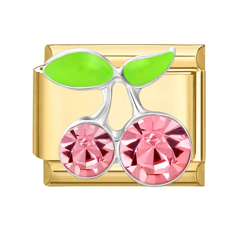 Charm Cerise Strass