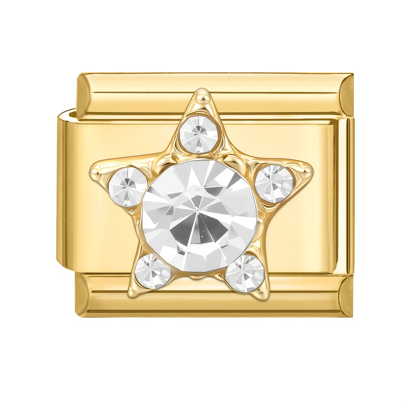 Charm étoile doré