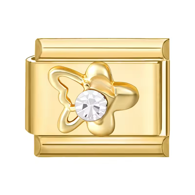 Charm Papillon Doré