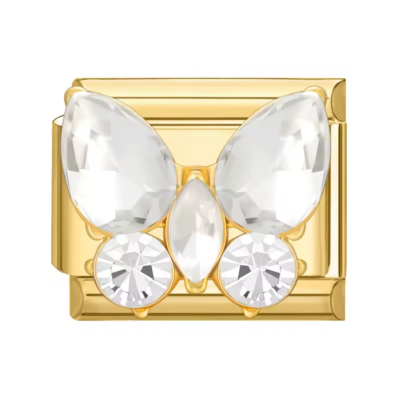 Charm Papillon Doré