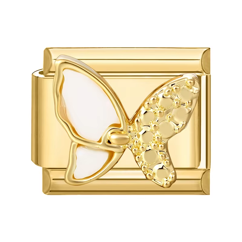 Charm Papillon Doré