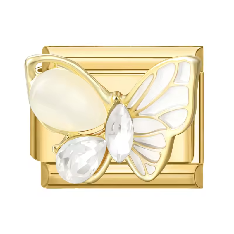 Charm Papillon Doré