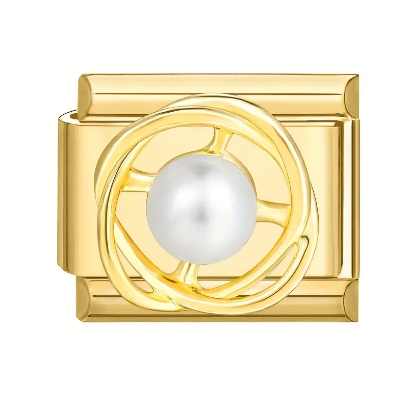 Charm en or avec perle