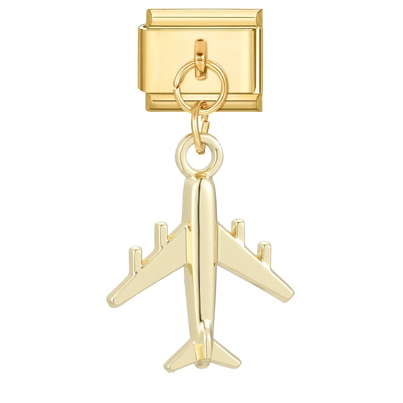 Charm Avion Doré