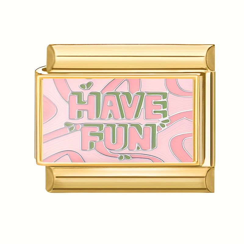 Charm doré 'Have Fun'