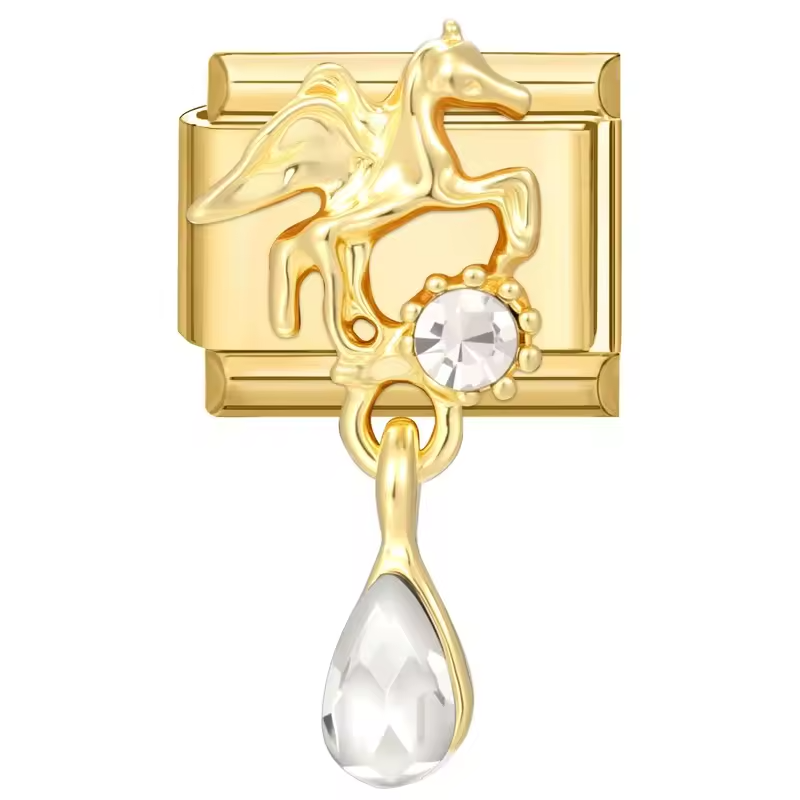Charm Pégase Doré