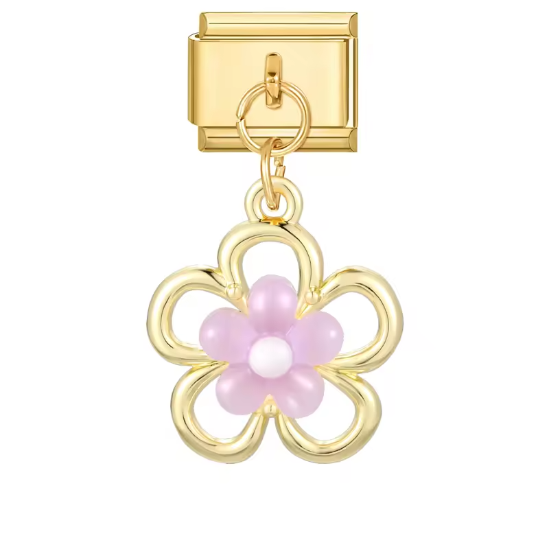 Charm Fleur Dorée