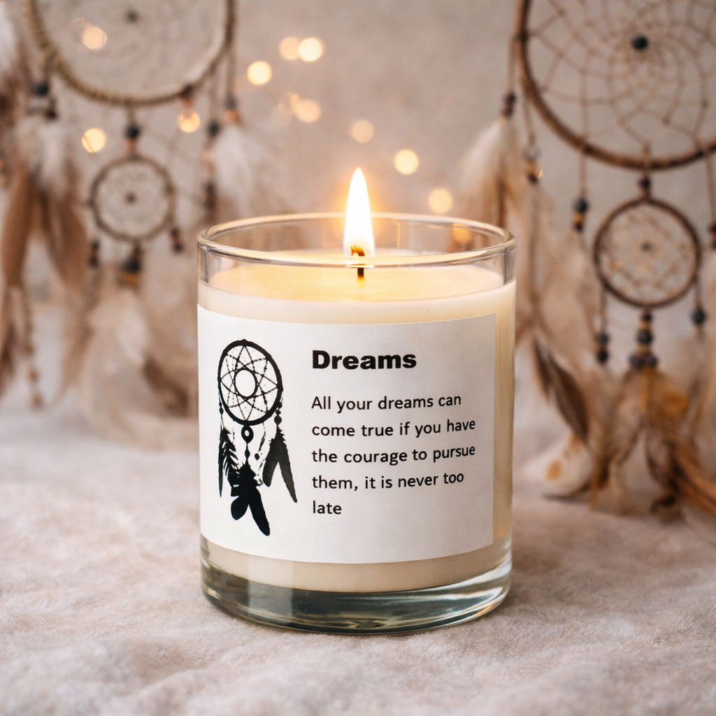 Dream Manifest Candle