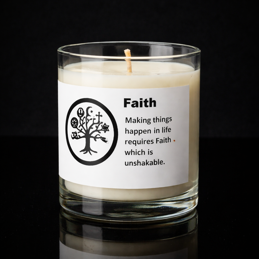 Divine Trust Candle