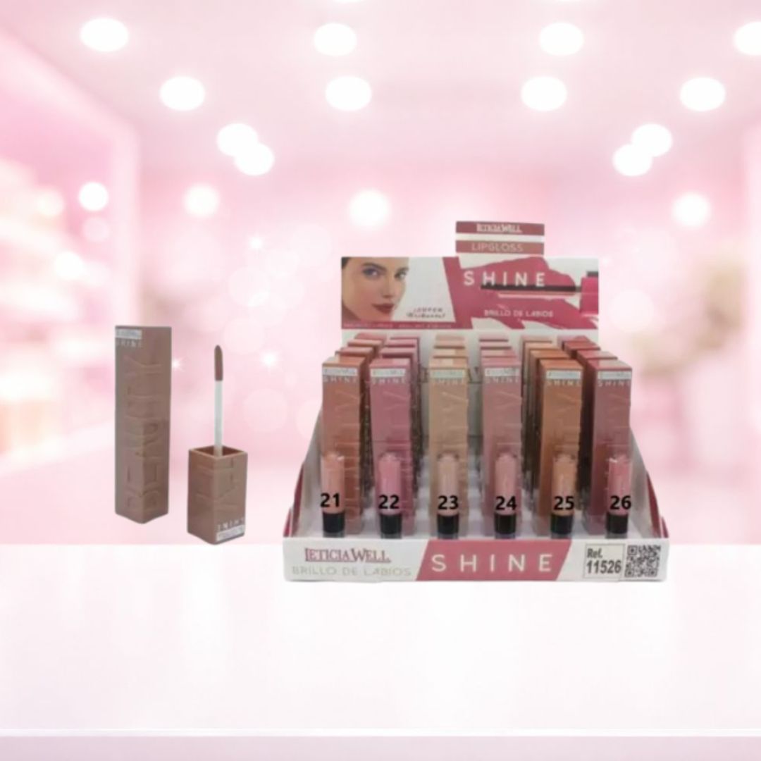 Lipgloss Shine Leticia Well