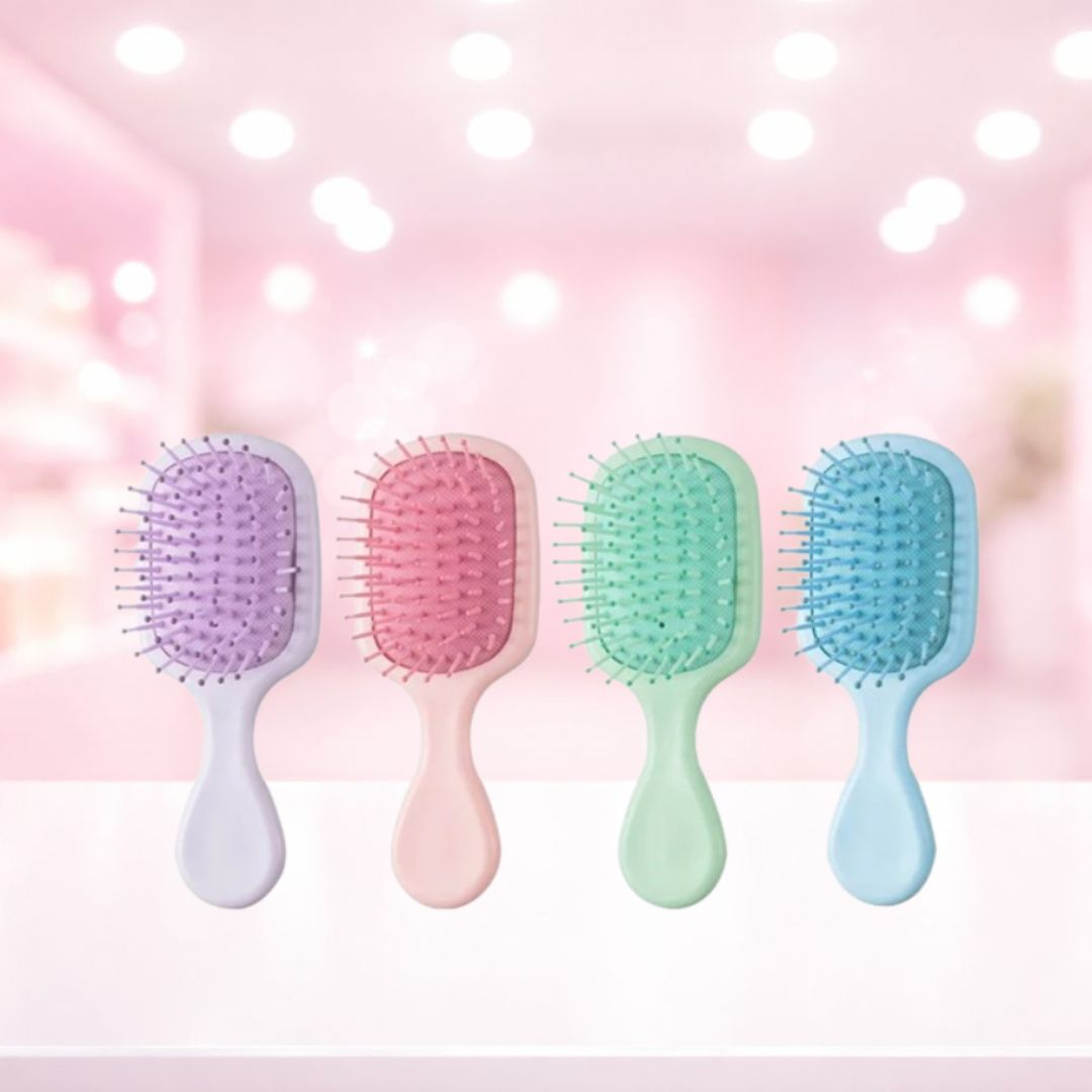 Mini cepillo de pelo Neumático 