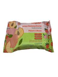 Lenço Demaquilante Peach Clean