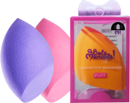 Kit Esponja para Maquiagem Puff