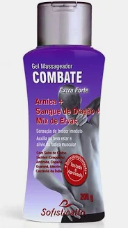 Gel Massageador Combate Extra Forte