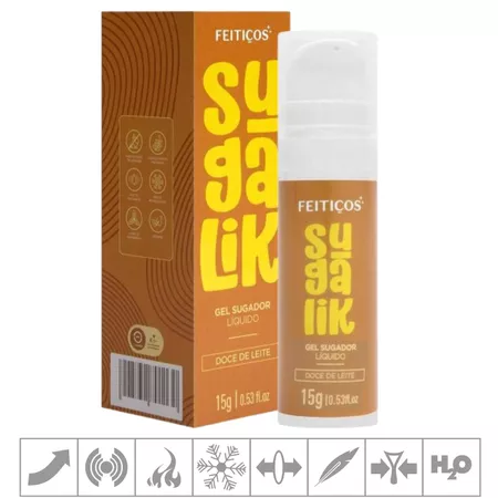 Sugalik Gel Sugador Doce de Leite