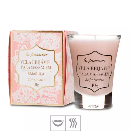 Vela Beijável para Massagem Amarula