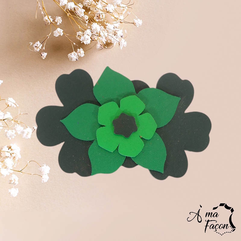 Barrette fleur