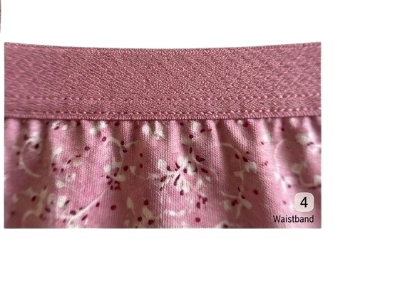 Fancy Dhaage Cotton Panty for Women | Lightweight, Skin-Friendly & Stretchable | Mid Waist | Blush Floral