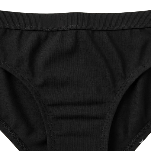Fancy Dhaage Women’s Cotton Panty | Soft & Breathable Bikini Brief | Everyday Comfort | Solid Black