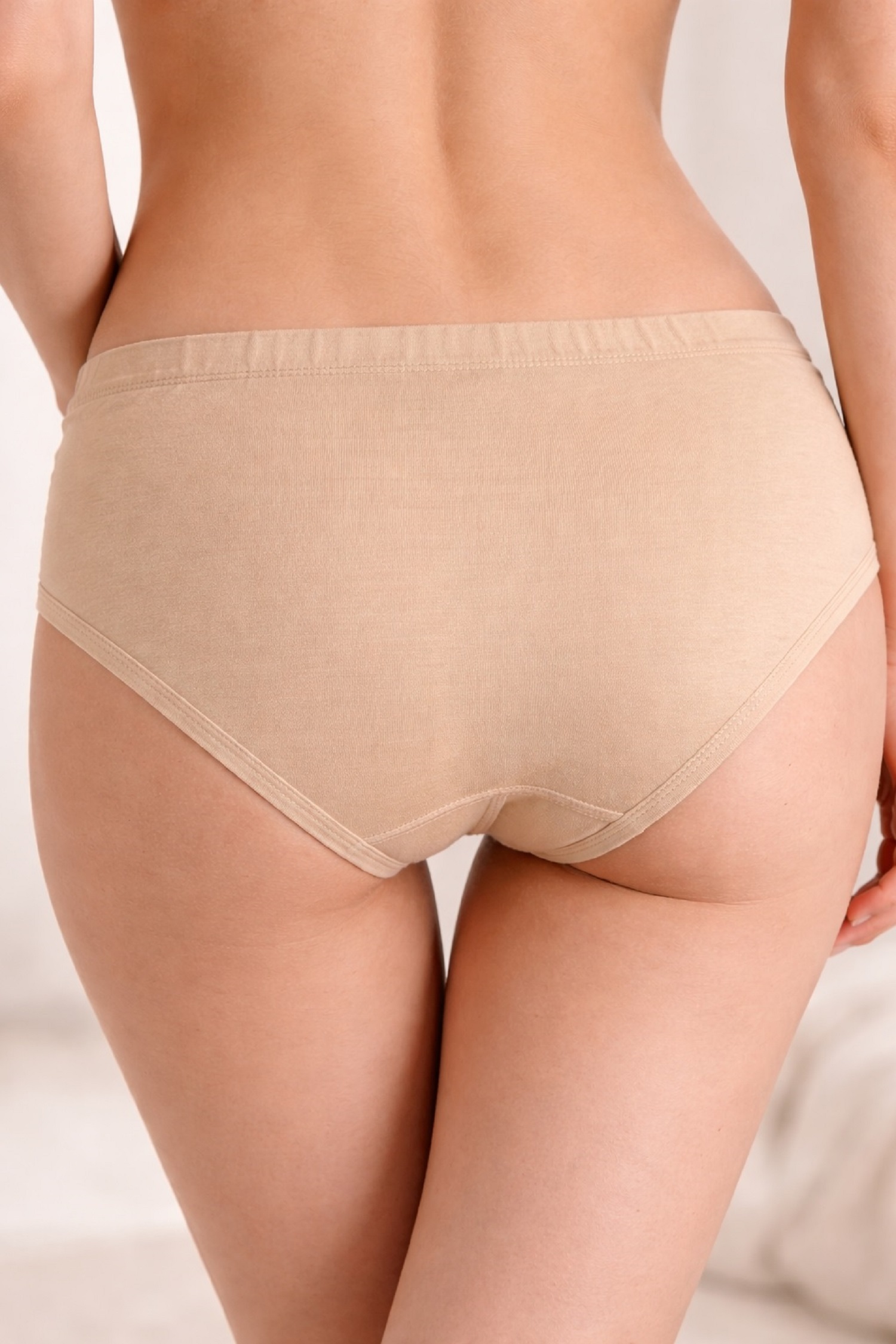 Fancy Dhaage Women’s Bikini Panty | Super Soft Modal Fabric, Lightweight & Breathable | Daily Wear Comfort | Skin Nude