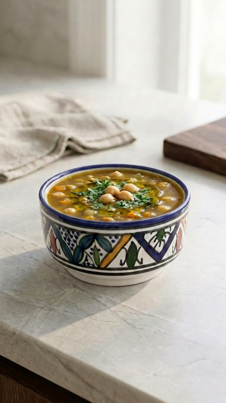 Chickpea Vegetable Soup