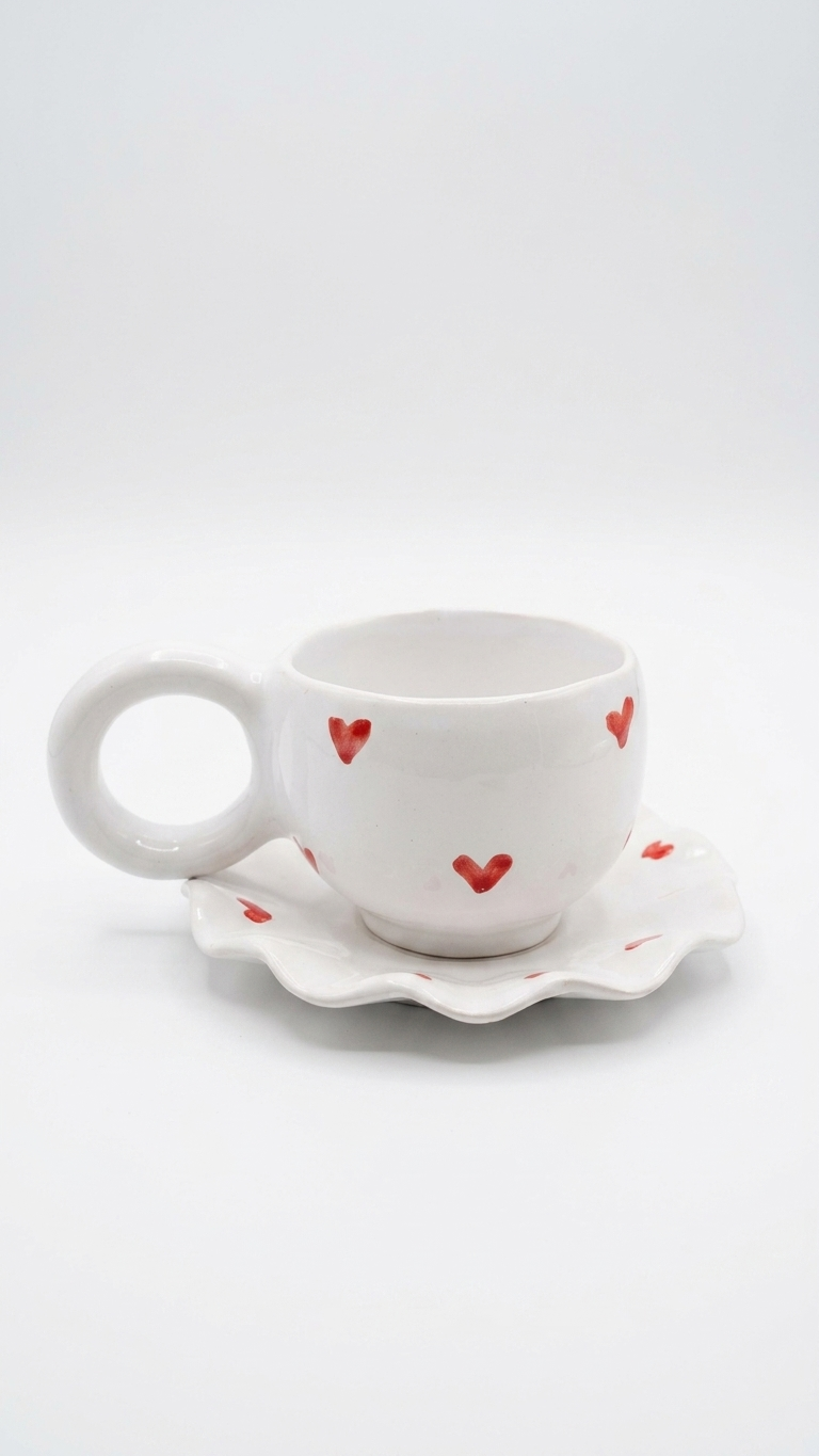 Heart Mug Set