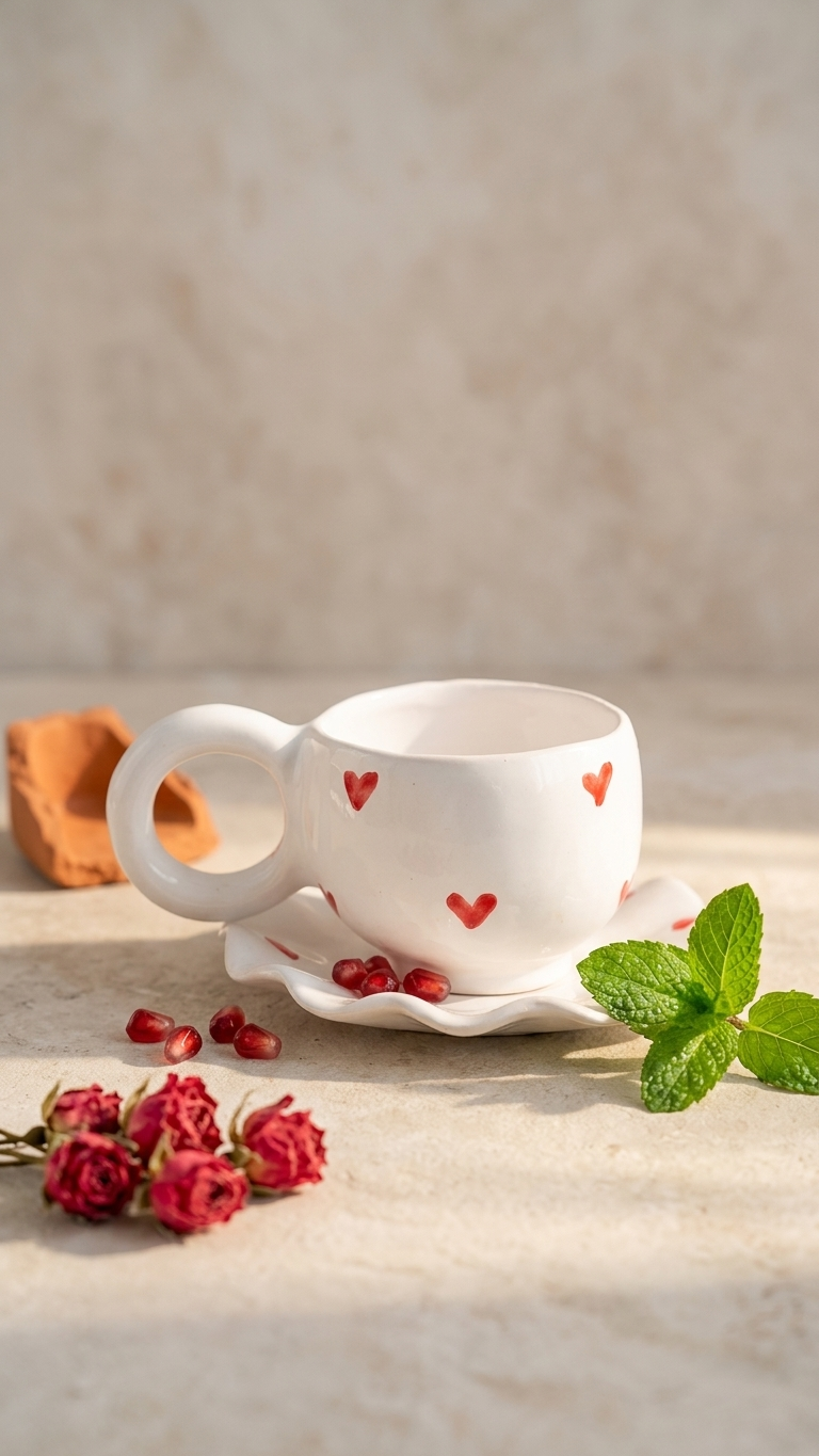 Heart Mug Set