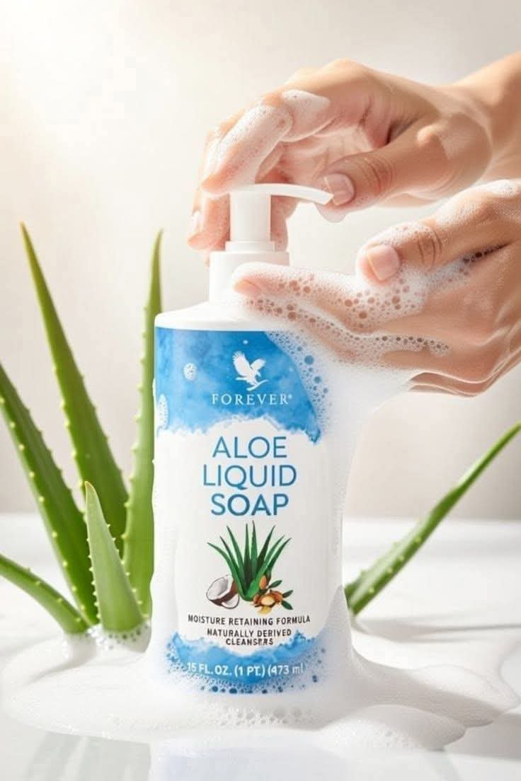 Aloe Vera skystas muilas