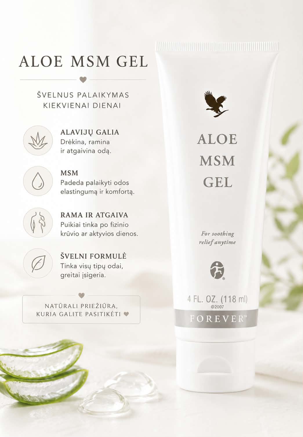 Aloe MSM gelis