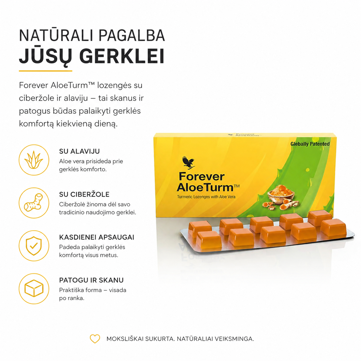 Forever AloeTurm pastilės