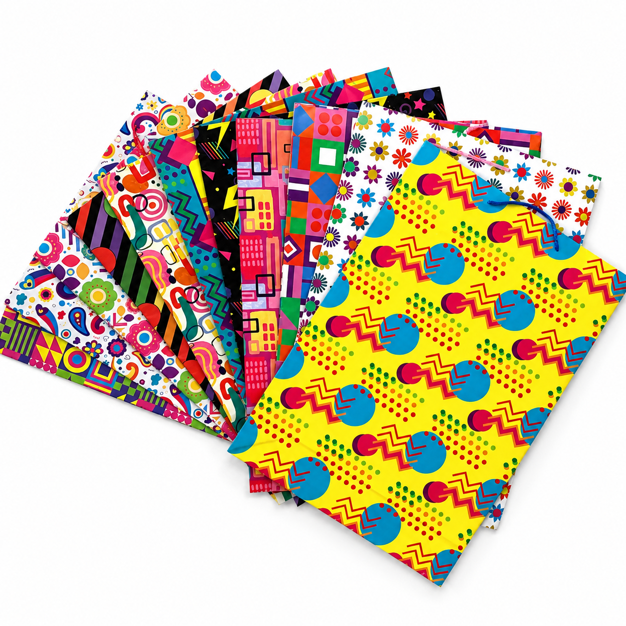 Bolsas Gigantes de regalo Toda Ocasion 12 Pzs