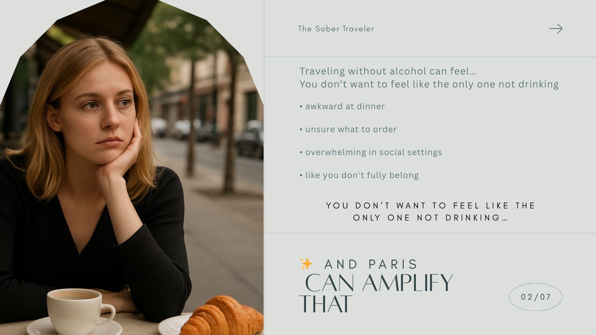 Paris Alcohol-Free Travel Guide (Printable + Digital) Confident, Elegant, Sober Travel in Paris