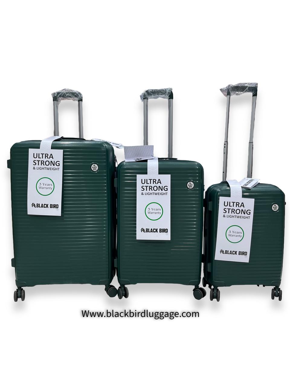 Black Bird Luxury Travel  Suitcase Set