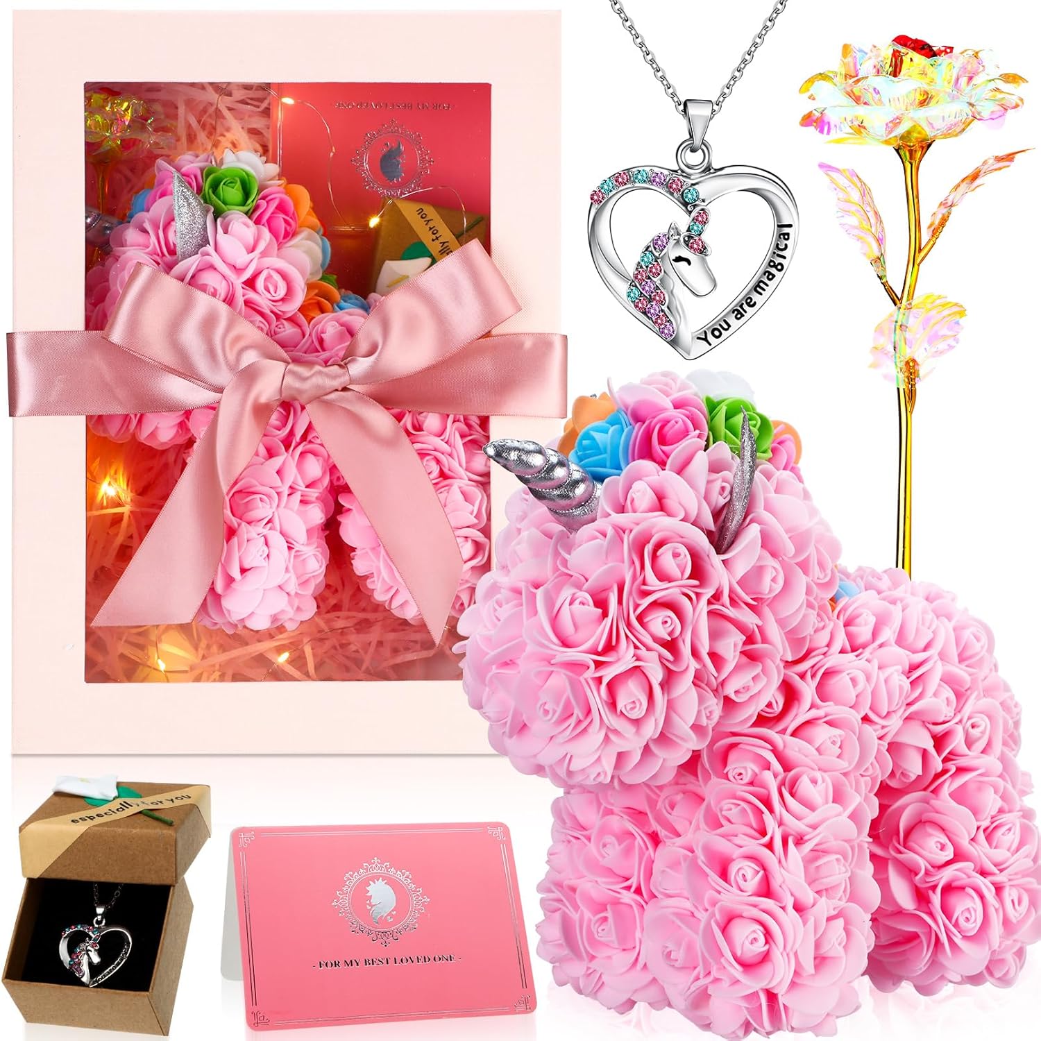 Rose Unicorn Gift Box Set